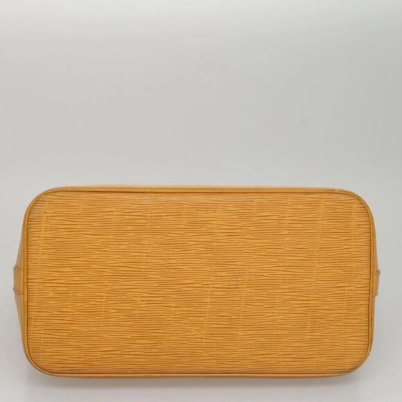 LOUIS VUITTON Epi Alma Hand Bag Yellow LV - Picture 5 of 15